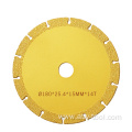 Metal cutting grinder blade